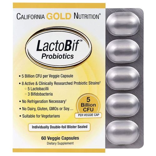 CGN Probiotyki LactoBif 5 mld CFU 60 kapsułek na Arena.pl