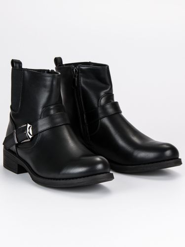 CZARNE BOTKI WORKERY Rozmiar - 40 na Arena.pl