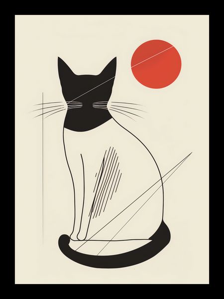 Plakat 13x18cm Czerwony Krąg zdjęcie 2