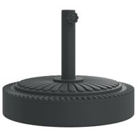Podstawa do parasola, do słupków Ø38/48 mm, 25 kg, okrągła