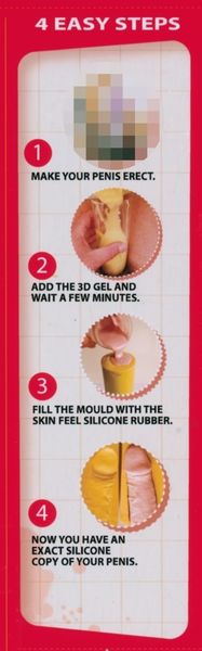 CLONEBOY Dildo Kit Cielisty Zestaw do Odlewu zdjęcie 4