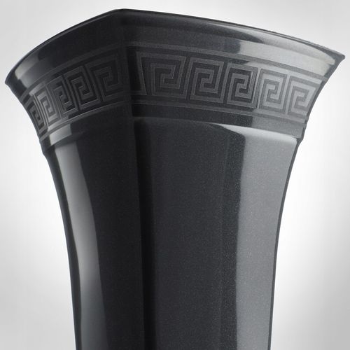 FLAKON WAZON NAGROBNY GRÓB NA CMENTARZ PLASTIKOWY NA KWIATY 39cm na Arena.pl