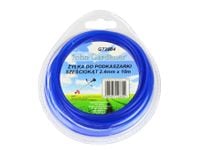 ŻYŁKA TNĄCA DO KOS I PODKASZAREK 2,4 MM 10 MB JG G73985 SZEŚCIOKĄT