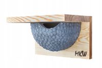 Skrzynka dla jaskółki gniazdo oknówka pojedyncze