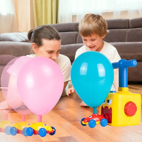AUTO WYRZUTNIA BALONOWA BALONÓW RAKIET SAMOCHÓD AERODYNAMICZNY POMPKA na Arena.pl