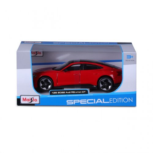 Model kompozytowy Audi RS E-tron GT 2022 czerwony 1/25 na Arena.pl