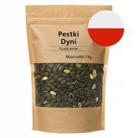 Pestki dyni łuskane polskie 1 kg ZUPA POLSKA OLEJ CIASTKA PIECZYWO BAKALIE