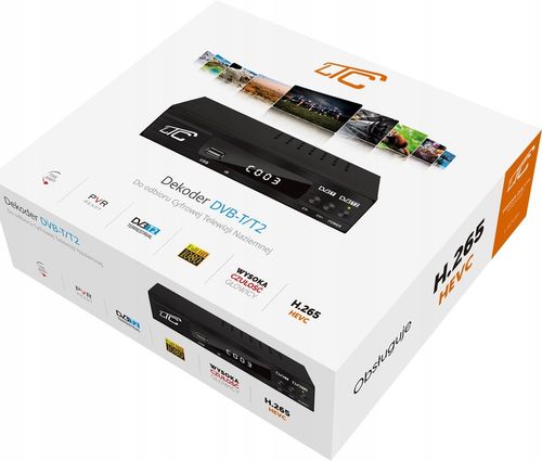 DEKODER TUNER TV NAZIEMNEJ DVB-T2 i DVB-C H.265 HEVC FULL HD USB HDMI na Arena.pl