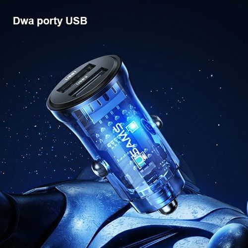 usams ład. sam. c31 3a 2xusb-afast charge niebieski/blue cc162cc02 na Arena.pl