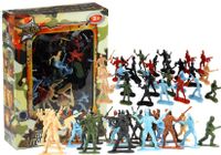 ND24_2571 Duży Zestaw Żołnierzyków Militarny Wojsko