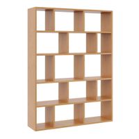 Duży regał wiszący, półka ścienna, 105x18x141, olcha, mat | TYLETEGOTU