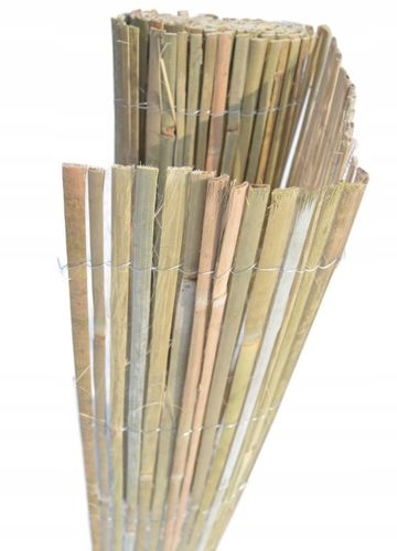 Mata bambusowa osłonowa na płot , ogrodzenie 1,2 x 5 m ( z listewek ) na Arena.pl