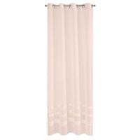 Firana na przelotkach EFIL 140x250 różowa