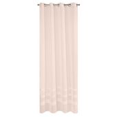 Firana na przelotkach EFIL 140x250 różowa