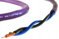 KABEL GŁOŚNIKOWY CU OFC 4N 2x2,5mm2 MELODIKA MDC2250 PURPLE RAIN 1mb