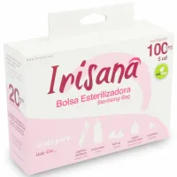 irisana sterylizator torba do mikrofali 5 szt. - wielorazowa, 20 użyć