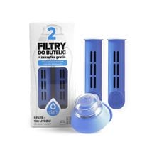 Dafi Wkład filtrujący do butelki 2 sztuki + zakrętka Niebieski