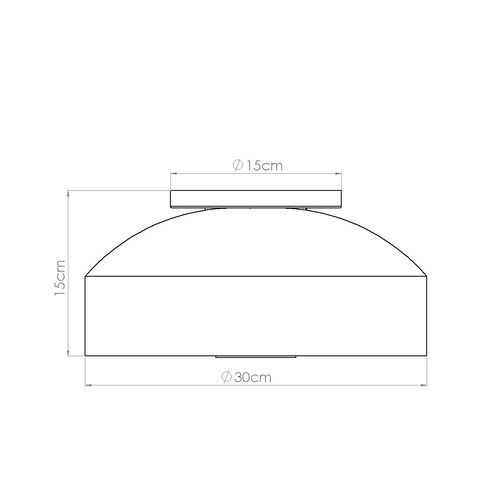 Plafon OMIQ beżowy na Arena.pl