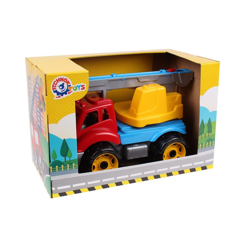 Pojazd Dźwig Auto Budowlane Dla Dzieci 4555 na Arena.pl