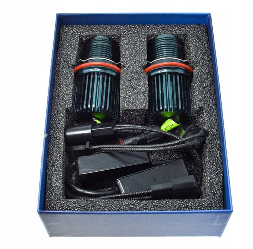 2SZT ŻARÓWKI BMW RINGI LED MARKER 160W do BMW E39 E53 E60 E61 E65 E87 6250K na Arena.pl