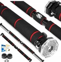 DRĄŻEK DO PODCIĄGANIA ĆWICZEŃ ROZPOROWY DRZWI NAŚCIENNY SKŁADANY