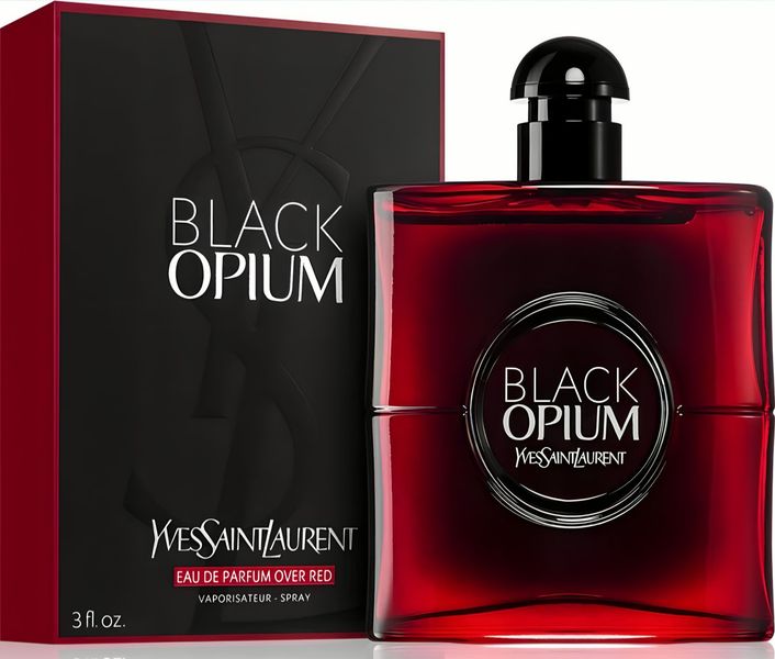 YVES SAINT LAURENT Black Opium Over Red 90ml EDP zdjęcie 1