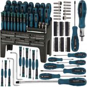 SilverTools zestaw śrubokrętów i bitów 100 el. CrV wkrętaki torx