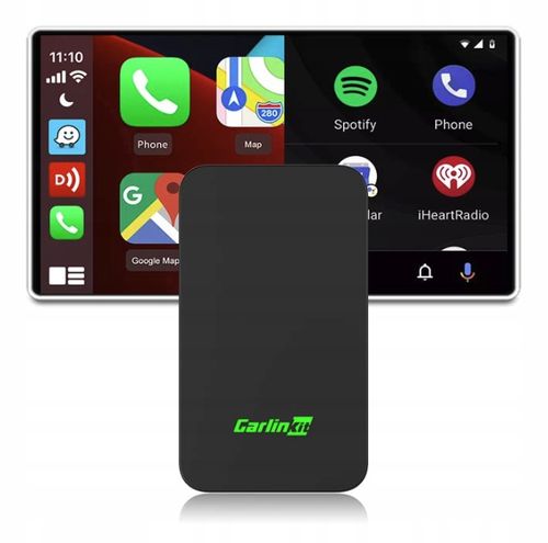 CARPLAY CARLINK 5.0 ADAPTER ANDROID AUTO APPLE BEZPRZEWODOWY MODUŁ CZARNY na Arena.pl