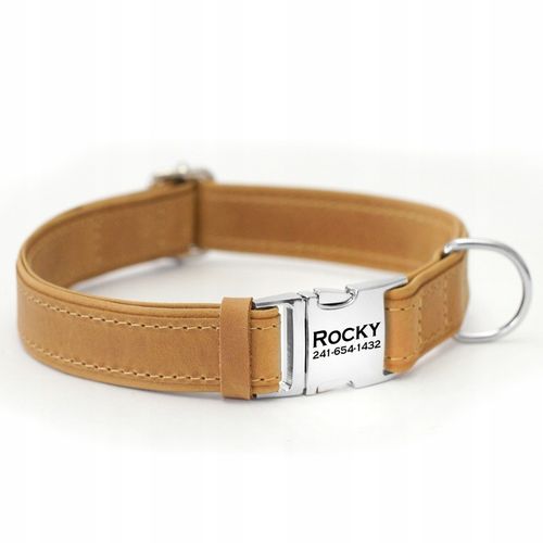 Obroża dla psa Blue z metalową klamrą rozmiar XS na Arena.pl