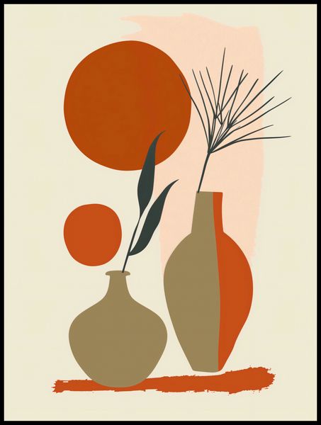 Plakat 75x100cm Wazy w Czerwieni zdjęcie 2