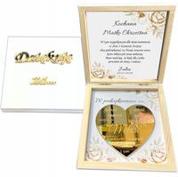 Podziękowanie dla Chrzestnych i Dziadków Rodziców Prezent Pierwsza Komunia