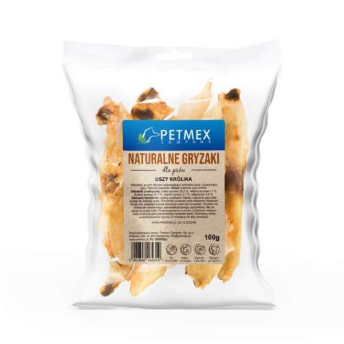 PETMEX – Ucho królika 100 gram zdjęcie 2