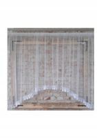 Firana gotowa 600x110,łuk,siateczka,gipiura 8cm