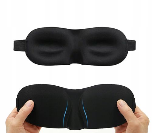 Opaska na oczy do spania, maska 3D do snu na Arena.pl