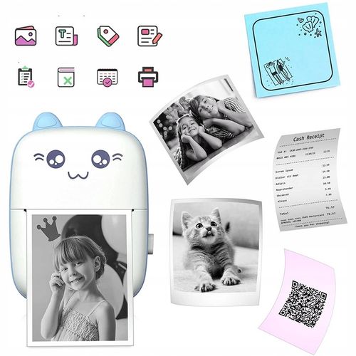 APARAT NATYCHMIASTOWY DRUKARKA DO ZDJĘĆ DRUKUŚ DLA DZIECI ZESTAW 11 ROLEK na Arena.pl