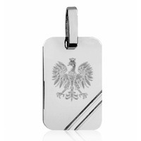 SREBRNY WISIOREK NIEŚMIERTELNIK Z ORŁEM ORZEŁ SREBRO PRÓBY 925 GRAWER GRATIS!