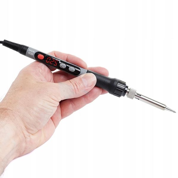 LUTOWNICA KOLBOWA GROTOWA 90W TECHREBAL SHADOWSOLDER WYŚWIETLACZ LCD MOCNA zdjęcie 8