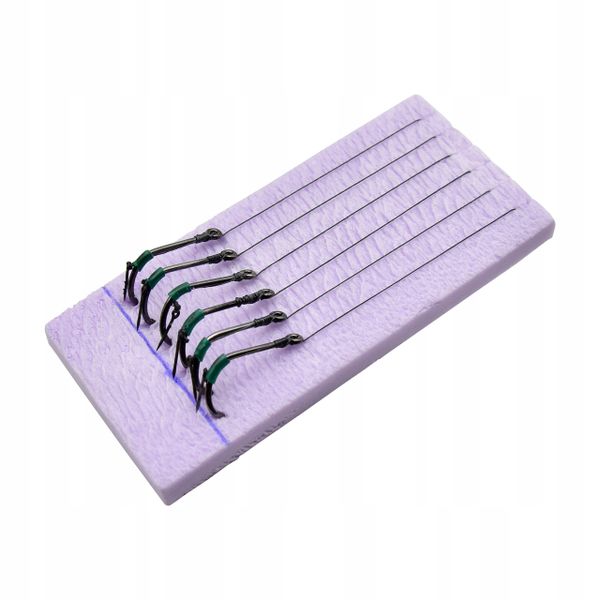 Haczyki Method Feeder na przyponie z igłą # 4 - 6 szt zdjęcie 4