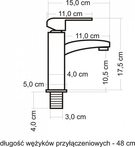Bateria umywalkowa SIMPLE 9511 na Arena.pl