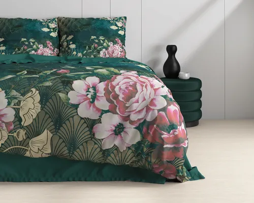 240x220 NOAH zielony  kpl pościeli bawełna satynowa na Arena.pl