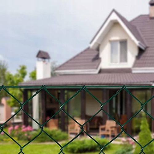 SIATKA OGRODZENIOWA 125 cm OCYNK + PCV ZIELONA drut 3,0 mm rolka 10mb 1,25m na Arena.pl