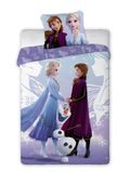 Pościel 160x200 Frozen Kraina Lodu Elza Elsa Anna Olaf Młodzieżowa Bawełna