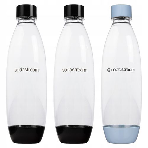 ZESTAW SATURATOR SODASTREAM ART BLUE 3 BUTELKI + NABÓJ + DODATKI na Arena.pl