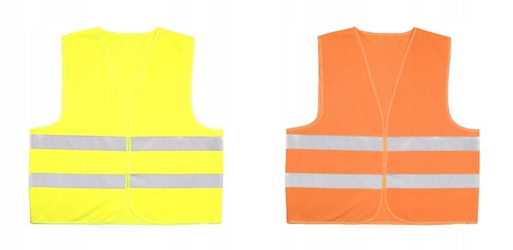 KAMIZELKA ODBLASKOWA Z TWOIM DOWOLNYM NADRUKIEM zdjęcie 3