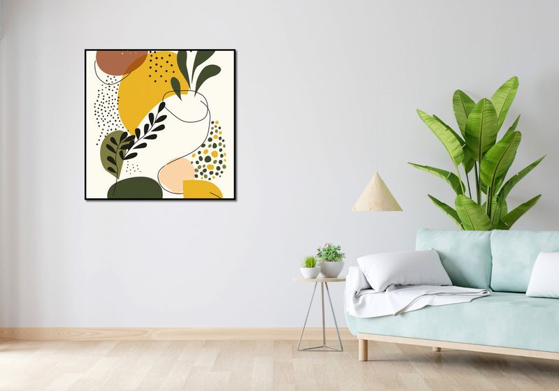 Plakat 90x90cm Botaniczne Impresje zdjęcie 4