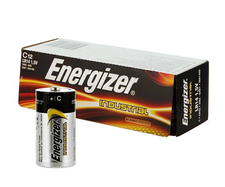 Bateria alk. LR14 ENERGIZER INDUS box12 zdjęcie 1