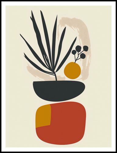 Plakat 75x100cm Botaniczny Wgląd na Arena.pl