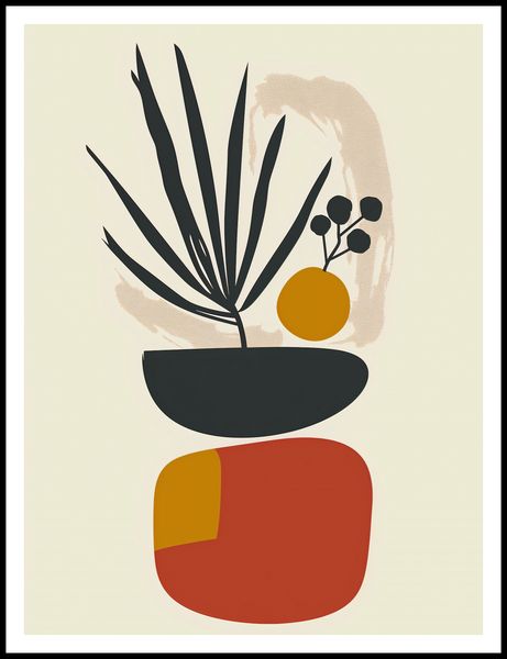 Plakat 75x100cm Botaniczny Wgląd zdjęcie 3