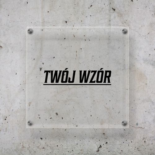 Naklejka Z TWOIM WZOREM na auto 45 cm na Arena.pl