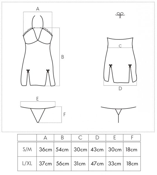 PRZEŚWITUJĄCA KOSZULKA NOCNA STRINGI KOMPLET L/XL zdjęcie 4